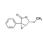 CAS#: 459143-16-9， (1S,4R,5R)-4-Ethyl-1-Phenyl-3-Oxabicyclo[3.1.0]Hexan-2-One