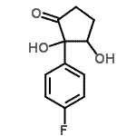 CAS#: 459174-01-7， 2-(4-Fluorophenyl)-2,3-Dihydroxycyclopentanone