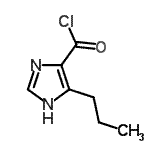 CAS#: 459432-76-9， 5-Propyl-1H-Imidazole-4-Carbonyl Chloride