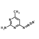 CAS#: 459437-59-3， 4-Azido-6-Methyl-2-Pyrimidinamine