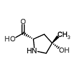 CAS#: 459457-01-3， (4S)-4-Hydroxy-4-Methyl-L-Proline