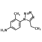 CAS#: 460044-13-7， 4-(5-Ethyl-1H-Tetrazol-1-Yl)-3-Methylaniline