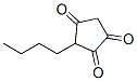 structure of CAS# 46005-09-8, 3-Butyl-1,2,4-Cyclopentanetrione;1,2,4-Cyclopentanetrione, 3-Butyl-;3-Butyl-1,2,4-Cyclopentanetrione