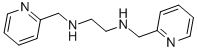 CAS 登录号：4608-34-8， N,N'-二-2-吡啶甲基乙二胺