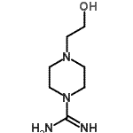 CAS#: 46112-71-4， 4-(2-Hydroxyethyl)-1-Piperazinecarboximidamide