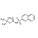 CAS#: 461441-06-5， 2-Methyl-2-Propanyl (2-Naphthylsulfonyl)Carbamate