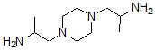 CAS#: 46350-29-2， alpha,alpha'-Dimethyl-1,4-Piperazinediethanamine