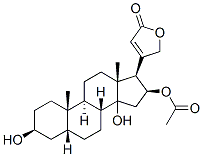 CAS#: 465-15-6， 3beta,14,16beta-Trihydroxy-5-betacard-20(22)-Enolide 16-Acetate
