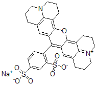 CAS#: 465544-24-5， 9-(2,4-Disulfophenyl)-2,3,6,7,12,13,16,17-Octahydro-1H,5H,11H,15H-Xantheno[2,3,4-Ij:5,6,7-i'j']Diquinolizin-18-Ium Inner Salt Sodium Salt