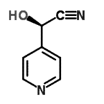 CAS#: 466686-68-0， (2R)-Hydroxy(4-Pyridinyl)Acetonitrile