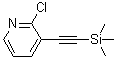 structure of CAS# 470463-35-5, 2-Chloro-3-[(Trimethylsilyl)Ethynyl]Pyridine;2-chloro-3-((trimethylsilyl)ethynyl)pyridine;2-Chloro-3-trimethylsilanylethynyl-pyridine;MFCD04039859