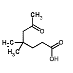 CAS#: 471-04-5， 4,4-Dimethyl-6-Oxoheptanoic Acid
