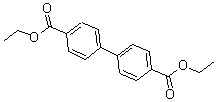 structure of CAS# 47230-38-6, [1,1'-Biphenyl]-4,4'-Dicarboxylicacid 4,4'-Diethyl Ester;4-(4-Ethoxycarbonylphenyl)Benzoic Acid Ethyl Ester;4-(4-Carbethoxyphenyl)Benzoic Acid Ethyl Ester;Diethyl-4,4'-Diphenyldicarboxylate