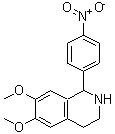 CAS#: 47281-61-8， 6,7-Dimethoxy-1-(4-Nitrophenyl)-1,2,3,4-Tetrahydroisoquinoline