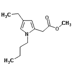 CAS#: 474433-35-7， Methyl (1-Butyl-4-Ethyl-1H-Pyrrol-2-Yl)Acetate