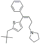 CAS#: 47453-14-5， 1-[(Z)-4-[5-(2,2-Dimethylpropyl)-2-Thienyl]-4-Phenyl-3-Butenyl]Pyrrolidine