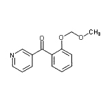 CAS 登录号：474534-40-2， [2-(甲氧基甲氧基)苯基](3-吡啶基)甲酮