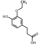 CAS#: 474940-58-4， 3-(3-Ethoxy-4-Hydroxyphenyl)Propanoic Acid