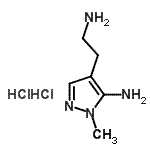 CAS#: 474956-76-8， 4-(2-Aminoethyl)-1-Methyl-1H-Pyrazol-5-Amine Dihydrochloride