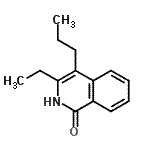 CAS 登录号：475242-55-8， 3-乙基-4-丙基-1(2H)-异喹啉酮
