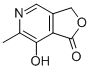 structure of CAS# 4753-19-9, 4-Pyridoxic Acid Lactone;Furo(3,4-C)Pyridin-1(3H)-One, 7-Hydroxy-6-Methyl-;4-Pyridoxic Acid Lactone;7-Hydroxy-6-Methylfuro[3,4-C]Pyridin-1(3H)-One