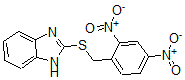CAS#: 475977-79-8， 2-[[(2,4-Dinitrophenyl)Methyl]Thio]-1H-Benzimidazole