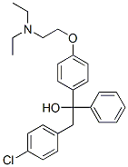 CAS#: 47642-02-4， 2-(4-Chlorophenyl)-1-[4-(2-Diethylaminoethoxy)Phenyl]-1-Phenyl-Ethanol