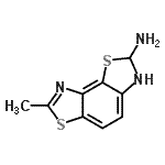 CAS#: 476608-77-2， 7-Methyl-2,3-Dihydro[1,3]Thiazolo[5,4-e][1,3]Benzothiazol-2-Amine