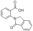 structure of CAS# 4770-69-8, 2-(1-Oxo-1,3-Dihydro-2H-Isoindol-2-Yl)Benzenecarboxylic Acid;2-(1-OXO-1,3-DIHYDRO-2H-ISOINDOL-2-YL)BENZENECARBOXYLIC ACID