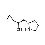 CAS#: 477576-70-8， N-Methyl-N-[(2S)-2-Pyrrolidinylmethyl]Cyclopropanamine