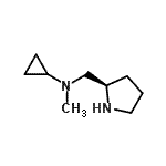 CAS#: 477577-14-3， N-Methyl-N-[(2R)-2-Pyrrolidinylmethyl]Cyclopropanamine