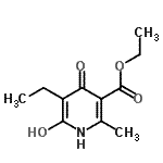 CAS#: 477597-99-2， Ethyl 5-Ethyl-6-Hydroxy-2-Methyl-4-Oxo-1,4-Dihydro-3-Pyridinecarboxylate