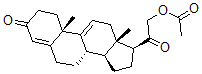 CAS#: 4780-55-6， 9,11-Dehydrodeoxycorticosterone 21-Acetate