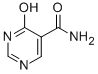 structure of CAS# 4786-53-2, 4-Hydroxypyrimidine-5-Carboxamide;5-Pyrimidinecarboxamide, 1,4-Dihydro-4-Oxo- (9CI);5-PYRIMIDINECARBOXAMIDE, 4-HYDROXY-;4-HYDROXYPYRIMIDINE-5-CARBOXAMIDE