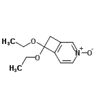CAS 登录号：478619-40-8， 7,7-二乙氧基-3-氮杂双环[4.2.0]辛-1,3,5-三烯3-氧化物