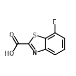 CAS#: 479028-68-7， 7-Fluoro-1,3-Benzothiazole-2-Carboxylic Acid