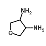 structure of CAS# 480450-23-5, Tetrahydro-3,4-Furandiamine;3,4-Furandiamine,tetrahydro-