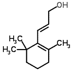 CAS#: 4808-01-9， (2E)-3-(2,6,6-Trimethyl-1-Cyclohexen-1-Yl)-2-Propen-1-Ol