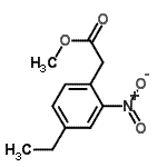 CAS#: 481065-73-0， Methyl (4-Ethyl-2-Nitrophenyl)Acetate