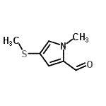 CAS#: 482585-33-1， 1-Methyl-4-(Methylsulfanyl)-1H-Pyrrole-2-Carbaldehyde