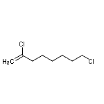structure of CAS# 485320-13-6, 2,8-Dichloro-1-Octene;2,8-dichloro-1-octene;2,8-Dichlorooct-1-ene 97%