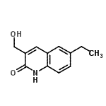 CAS 登录号：485337-98-2， 6-乙基-3-(羟基甲基)-2(1H)-喹啉酮