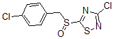 CAS#: 486997-65-3， 3-Chloro-5-[[(4-Chlorophenyl)Methyl]Sulfinyl]-1,2,4-Thiadiazole