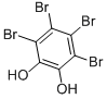 structure of CAS# 488-47-1, Tetrabromocatechol;3,4,5,6-Tetrabromopyrocatechol;1,2-Benzenediol, 3,4,5,6-Tetrabromo- (9Ci);3,4,5,6-Tetrabromocatechol
