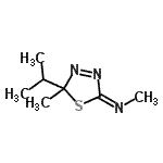 CAS#: 488151-25-3， (2E)-5-Isopropyl-N,5-Dimethyl-1,3,4-Thiadiazol-2(5H)-Imine