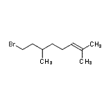 CAS#: 4895-14-1， 8-Bromo-2,6-Dimethyl-2-Octene