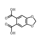 CAS#: 490-26-6， 1,3-Benzodioxole-5,6-Dicarboxylic Acid