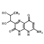 CAS#: 490-58-4， 2-Amino-6-(1,2-Dihydroxypropyl)-4,7(1H,8H)-Pteridinedione