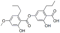 CAS#: 491-62-3， 2-Hydroxy-4-(2-Hydroxy-4-Methoxy-6-Propylbenzoyloxy)-6-Propylbenzoic Acid