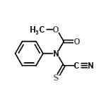 CAS#: 4918-58-5， Methyl (Cyanocarbonothioyl)Phenylcarbamate